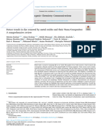 Future Trends in Dye Removal by Metal Oxides and Their Nano Composites A Comprehensive Review