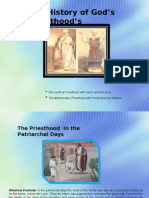 A History of God's Priesthood's