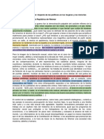 FICHA DE LECTURA - Impacto de Las Políticas en Las Mujeres y Las Minorías.