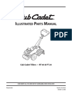 Llustrated Arts Anual: Cub Cadet Tillers - RT 65 & FT 24