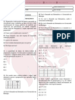 Matemática Resolução de Exercícios