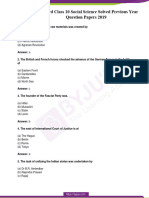 TN Board Class 10 Social Science Solved Previous Year Question Papers 2019