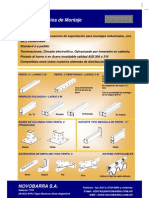 ACC Accesorios de Montaje: Perfil C Perforado-Largo 3 M Perfil C-Largo 3 M