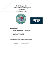 Muhammad Awais Abid Lab Manual