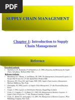 Topic 1 - Fundamentals of SCM