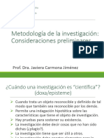 1 - Metodologia Elementos Preliminares