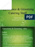 Appearance & Grooming Catering Staff