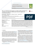 The Use of Infrared Spectrometers To Predict Quality