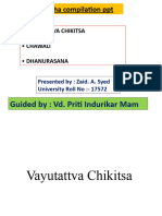 Vayutattva Chikitsa