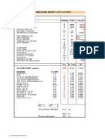 Piping Pressure Drop Calculation