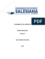 Investigación de Soldadura