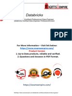 Databricks Certified Professional Data Engineer Questions and Answers PDF Dumps 