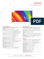 50P745 Product Specifications Final