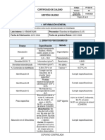 FT-GC-01 Certificado de Calidad Alcohol Etílico Extra Neutro Desnaturalizado Con Dietilftalato LT 1B000570255 1