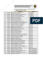 Ganadores Del Sorteo Del Dia Del Policia 2011 PA