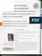 Una Subjetividad Postrada Ritualmente Ante Los Medios de Comunicación