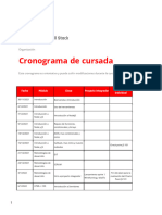 1121CDFSNCN33LAED - Cronograma de Cursada