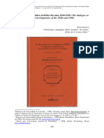 (Tradução) O Diálogo Na Linguística Soviética Dos Anos 1920-1930