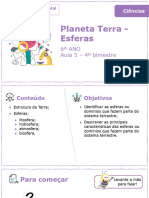 Aula 5 - Planeta Terra - Esferas