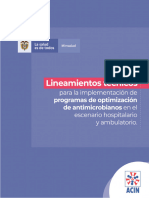 Lineamientos Optimizacion Uso Antimicrobianos