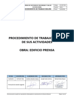 Procedimiento de Trabajo Seguro