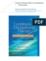 Conditions in Occupational Therapy: Effect On Occupational Performance. ISBN 1496332210, 978-1496332219