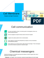 Membranes - Receptor and Signal Transduction1