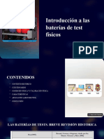 Introduccion A Las Baterias de Test Fisicos