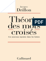 Théorie Des Mots Croisés - Jacques Dri... - Z Library