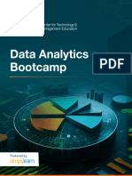 Caltech Data Analytics Bootcamp Brochure