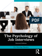 Nicolas Roulin - The Psychology of Job Interviews-Taylor and Francis (2022)