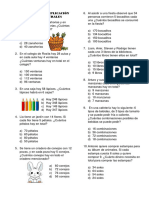 Problemas de Multiplicación de Números Naturales