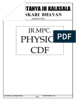 JR CDF Material - Physics