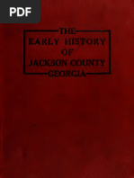 The Early History of Jackson County Georgia