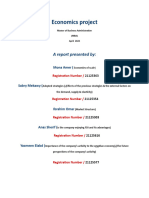 Economics Project EZZSteel