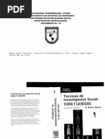 Sierra Bravo - Técnicas de Investigación Social