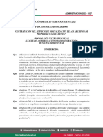 Resolución de Inicio No. Ri-Gad-Mm-071-2024 PROCESO: SIE-GAD-MM-2024-008