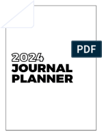 Minimalist Monthly Organizer Planner