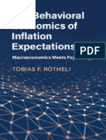 Tobias F. Rötheli - The Behavioral Economics of Inflation Expectations - Macroeconomics Meets Psychology-Cambridge University Press (2020)