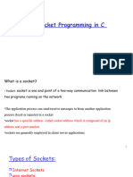 Basis of Socket Programiing