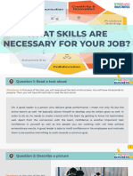 What Skills Are Necessary For Your Job