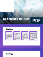 Branches of Geology