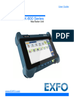 EXFO MAX-800 Series User Manual