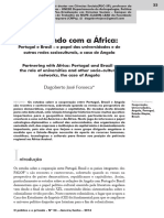 Cooperando Com A África:: Dagoberto José Fonseca