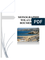 Monographie Wilaya Boumerdes