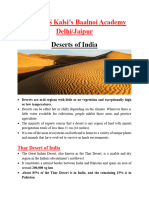 Deserts of India