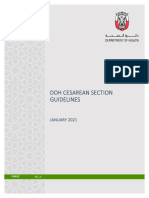 DOH CesareanSection Guideline