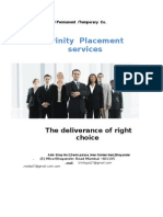 Trinity Placement Services: The Deliverance of Right Choice