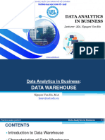 DAiB - Week3-Data Warehouse