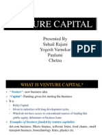 Venture Capital: Presented by Suhail Rajani Yogesh Varnekar Paulami Chetna